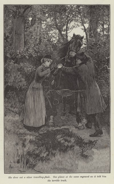Amore cieco, di Wilkie Collins da Amedee Forestier